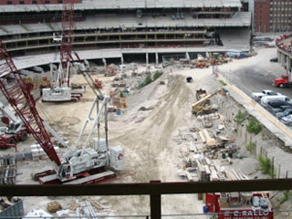 New Busch Stadium Construction